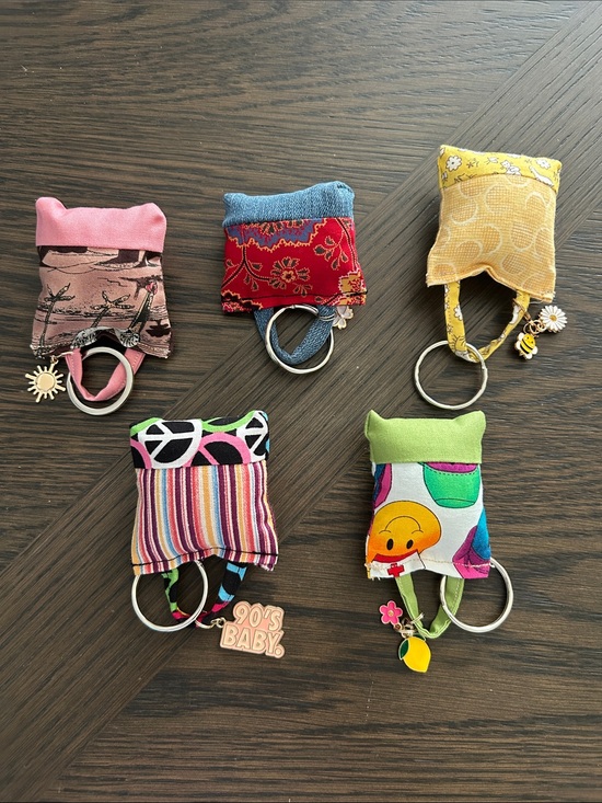 Other - Handmade little bag charms maybe the cutest thing ever!!! BUY NOW